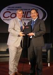Lawrence Fan (San José State) received the only surprise award—The President's Award.
